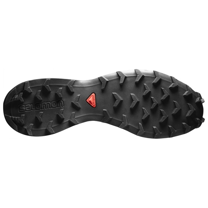 Tenis Para Trail Running Salomon SPEEDCROSS 4 Hombre Negros Amarillos | MX-690KHZF