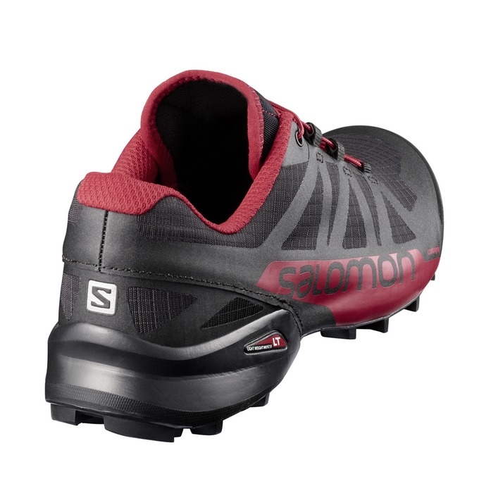 Tenis Para Trail Running Salomon SPEEDCROSS PRO 2 Hombre Negros Vino | MX-710LIEW