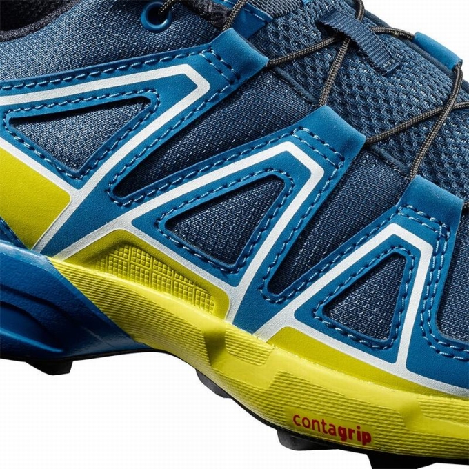 Tenis Para Trail Running Salomon SPEEDCROSS Niños Azul Marino | MX-809XKGY