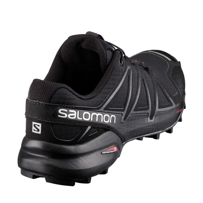 Tenis Para Trail Running Salomon SPEEDCROSS 4 W Mujer Negros | MX-865CVEQ