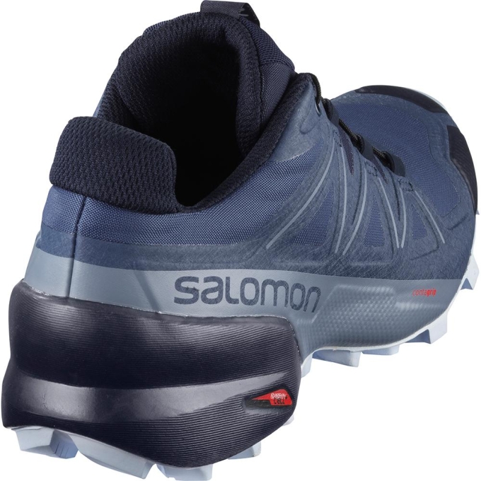 Tenis Para Trail Running Salomon SPEEDCROSS 5 W Mujer Steelblue | MX-935CXJI