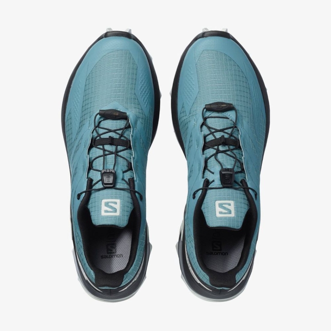 Tenis Para Trail Running Salomon SUPERCROSS BLAST Hombre Azules | MX-041AWLV