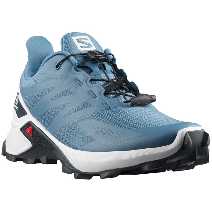 Tenis Para Trail Running Salomon SUPERCROSS BLAST W Mujer Azules | MX-143TPWR