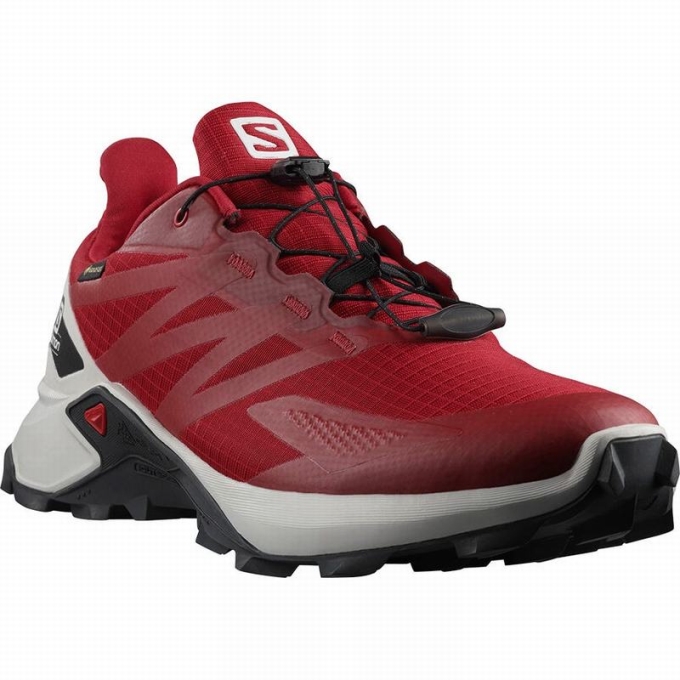 Tenis Para Trail Running Salomon SUPERCROSS BLAST GTX Hombre Rojos | MX-251OPWC