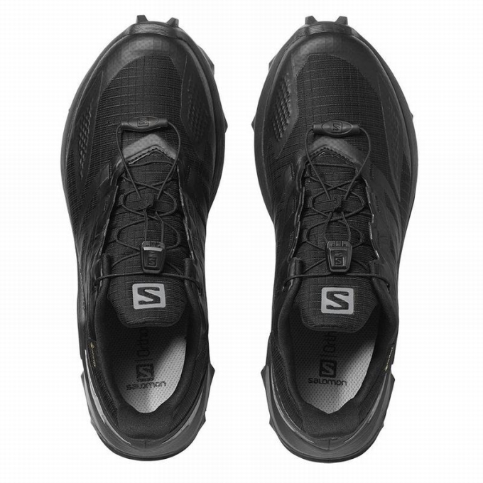 Tenis Para Trail Running Salomon SUPERCROSS BLAST GTX W Mujer Negros | MX-713LDBJ