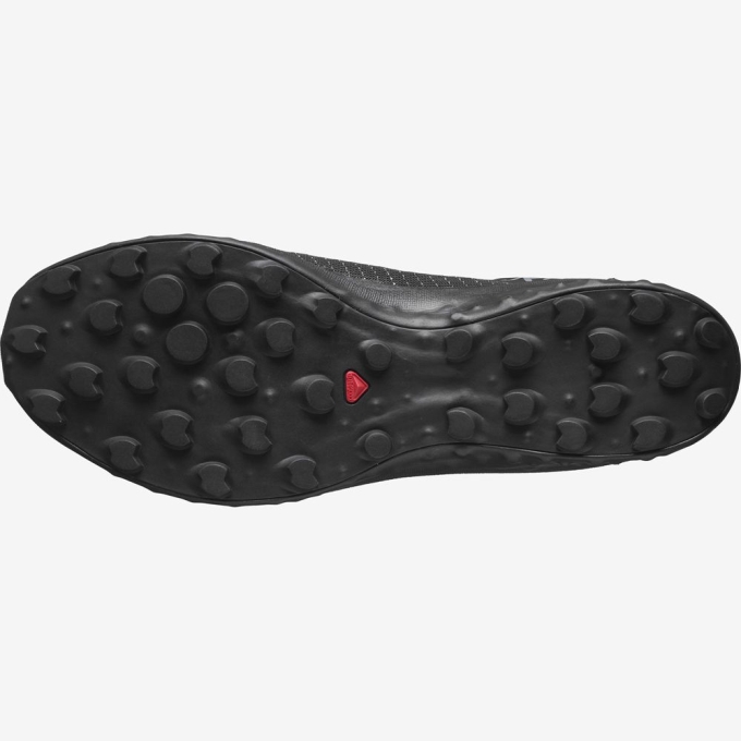 Tenis Para Trail Running Salomon S/LAB CROSS Hombre Negros | MX-832VTRD