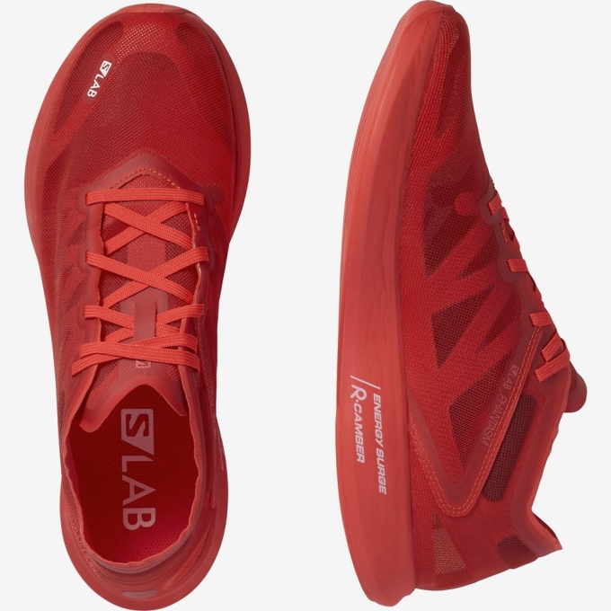 Tenis Para Trail Running Salomon S/LAB PHANTASM Hombre Rojos | MX-593YKBP