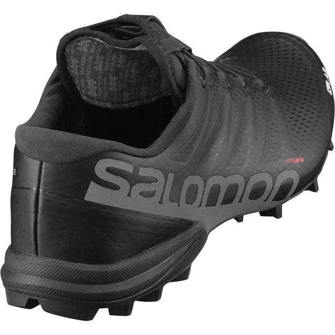 Tenis Para Trail Running Salomon S/LAB SPEED 2 Hombre Negros | MX-178RYMW