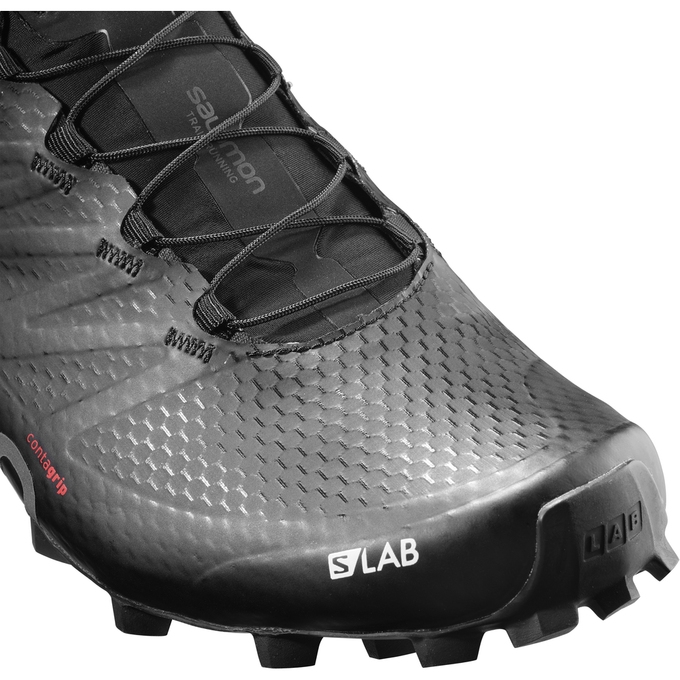 Tenis Para Trail Running Salomon S/LAB SPEED 2 Hombre Negros | MX-178RYMW