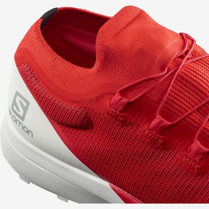 Tenis Para Trail Running Salomon S/LAB SENSE 8 Hombre Rojos | MX-519IJNV