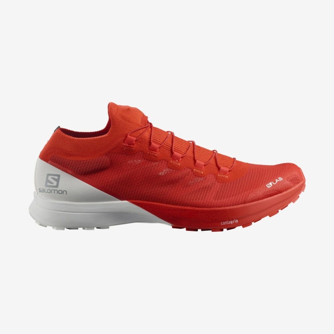 Tenis Para Trail Running Salomon S/LAB SENSE 8 Hombre Rojos | MX-519IJNV