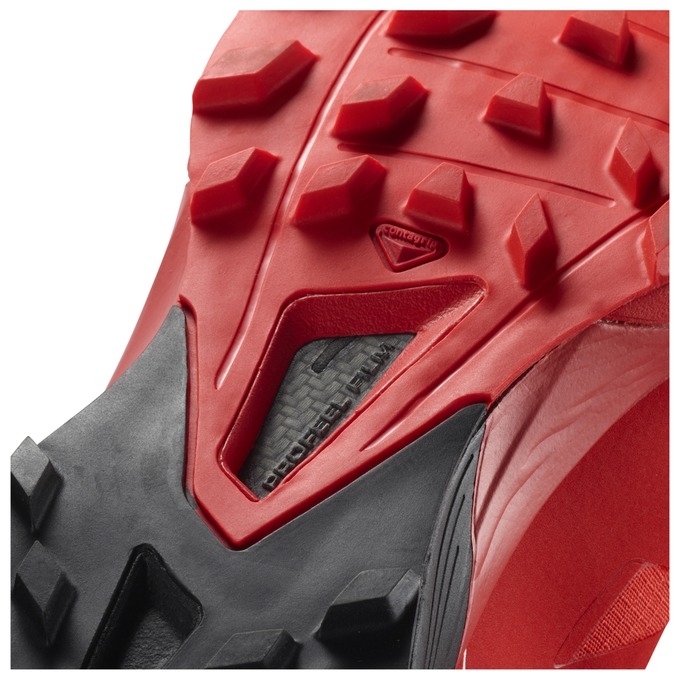 Tenis Para Trail Running Salomon S/LAB SENSE 6 SG Mujer Rojos Negros | MX-850KLMF