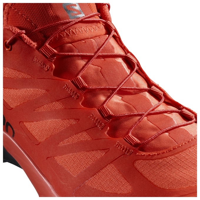 Tenis Para Trail Running Salomon S/LAB SENSE 6 SG Mujer Rojos Negros | MX-850KLMF