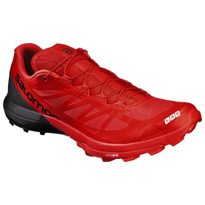 Tenis Para Trail Running Salomon S/LAB SENSE 6 SG Mujer Rojos Negros | MX-850KLMF