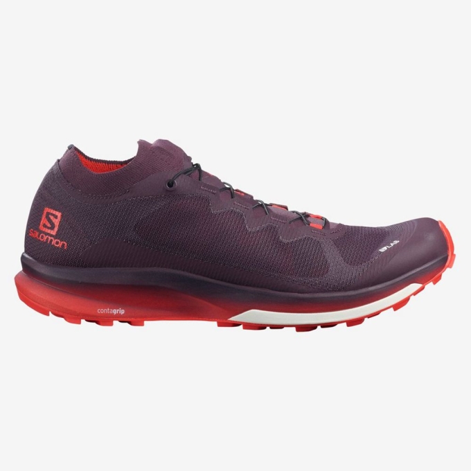 Tenis Para Trail Running Salomon S/LAB ULTRA 3 Hombre Morados | MX-238PCFB