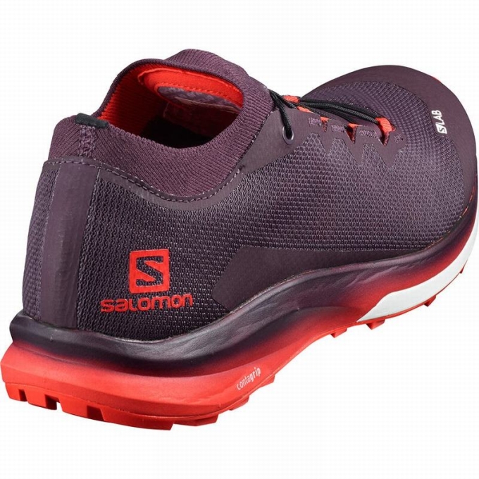 Tenis Para Trail Running Salomon S/LAB ULTRA 3 Mujer Rojos | MX-281LRHC