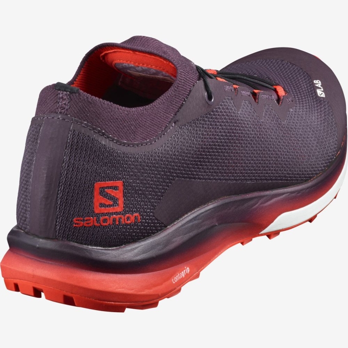 Tenis Para Trail Running Salomon S/LAB ULTRA 3 Hombre Vino | MX-301NKDG