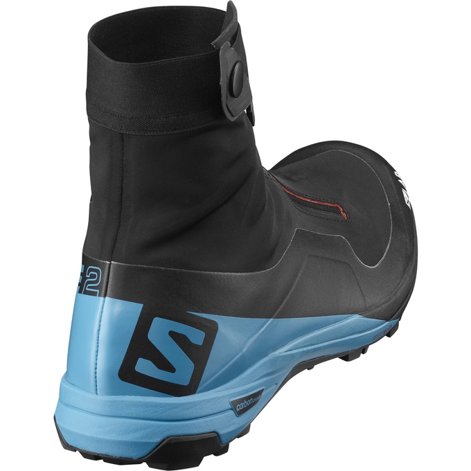 Tenis Para Trail Running Salomon S/LAB XA ALPINE 2 Hombre Negros Azules | MX-086XSGP