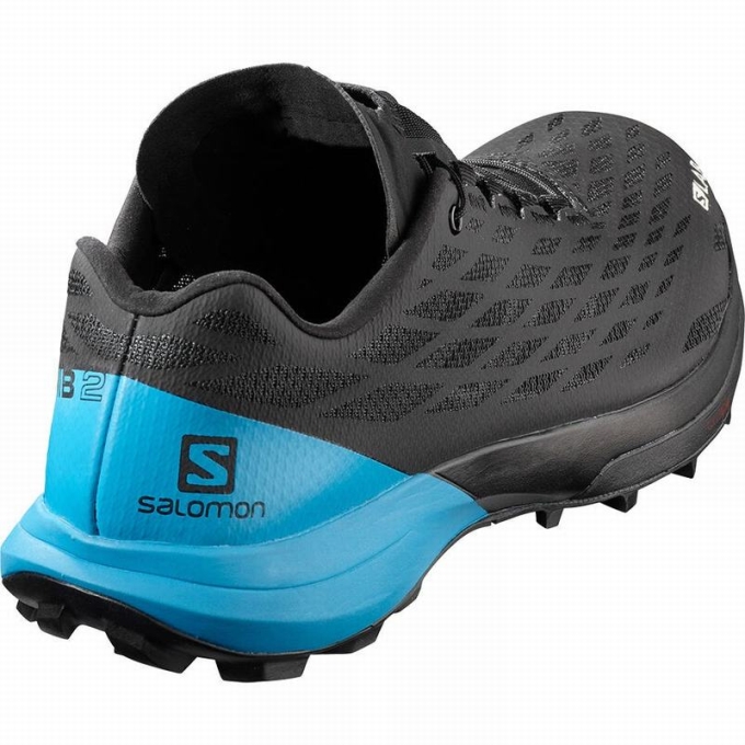 Tenis Para Trail Running Salomon S/LAB XA AMPHIB 2 Hombre Negros | MX-169PYEK