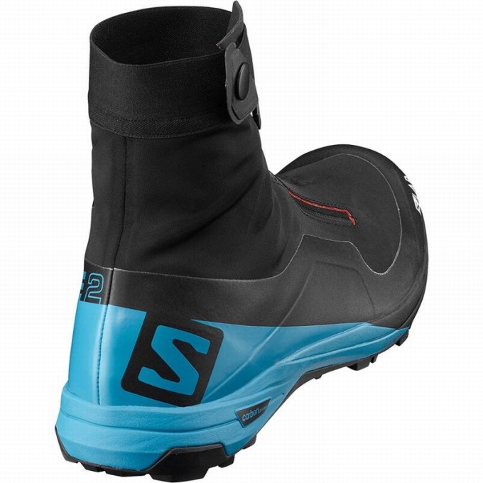 Tenis Para Trail Running Salomon S/LAB XA ALPINE 2 Hombre Negros Azules | MX-984HCOW