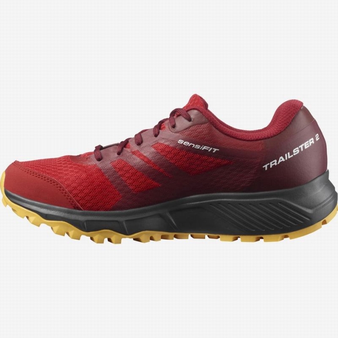 Tenis Para Trail Running Salomon TRAILSTER 2 Hombre Rojos | MX-825NFJA