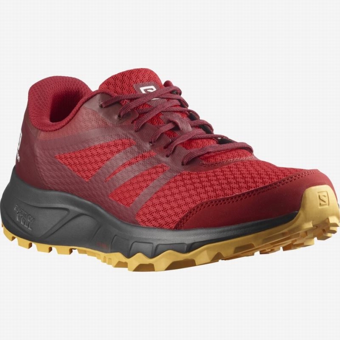 Tenis Para Trail Running Salomon TRAILSTER 2 Hombre Rojos | MX-825NFJA