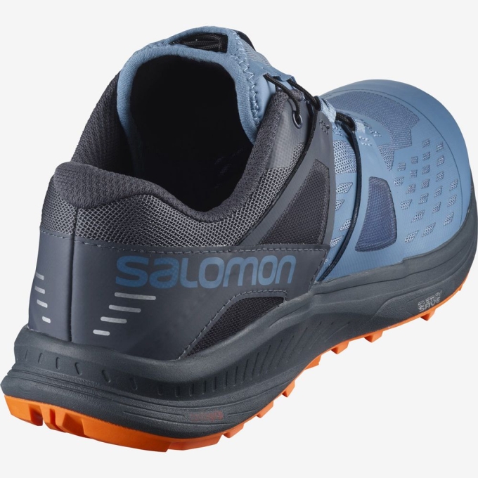 Tenis Para Trail Running Salomon ULTRA /PRO Hombre Azules Negros | MX-816KRAT