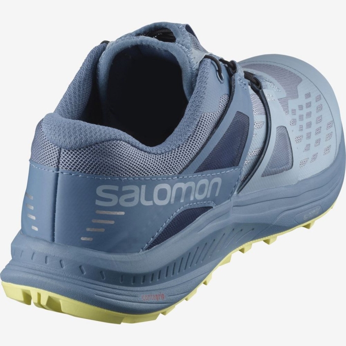 Tenis Para Trail Running Salomon ULTRA PRO Mujer Azules | MX-145MDZL