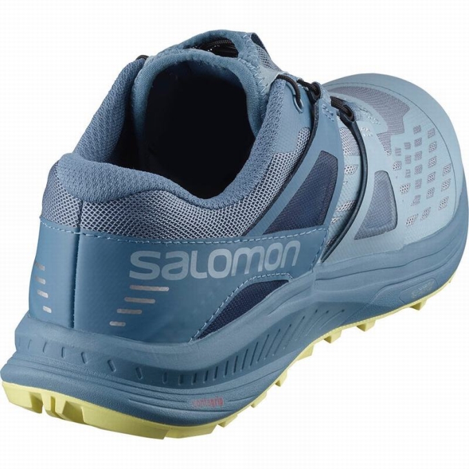 Tenis Para Trail Running Salomon ULTRA W /PRO Mujer Grises Azules | MX-298QNJT