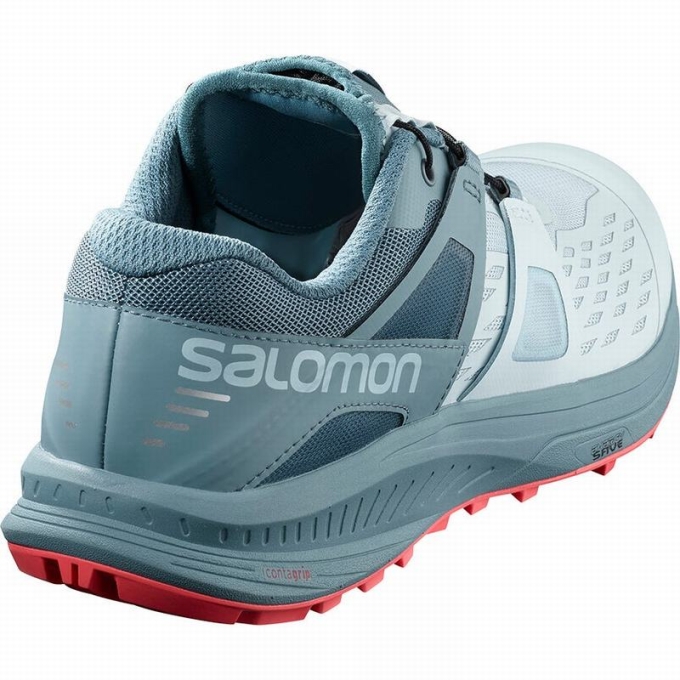 Tenis Para Trail Running Salomon ULTRA W /PRO Mujer Grises Azules Grises | MX-593EXHN