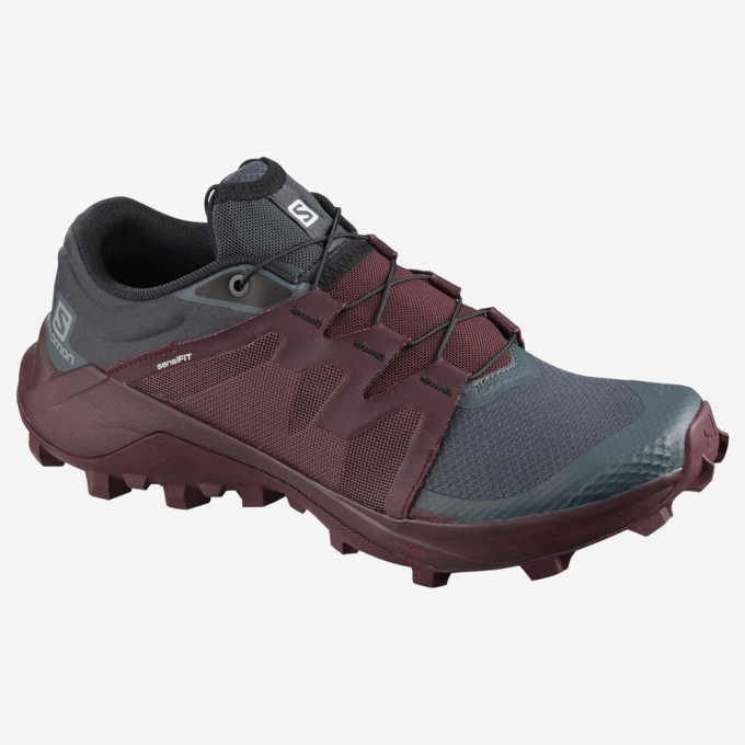 Tenis Para Trail Running Salomon WILDCROSS Mujer India Ink | MX-247QLAT