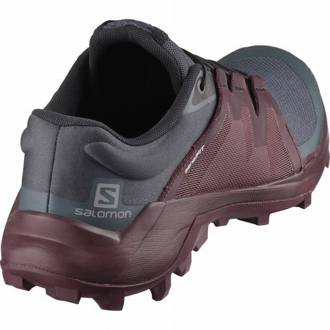 Tenis Para Trail Running Salomon WILDCROSS W Mujer Vino | MX-684NXHP