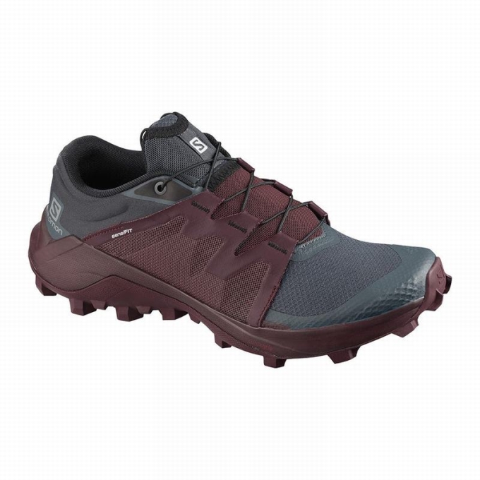 Tenis Para Trail Running Salomon WILDCROSS W Mujer Vino | MX-684NXHP