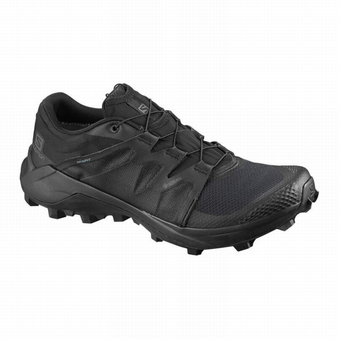 Tenis Para Trail Running Salomon WILDCROSS GTX Hombre Negros | MX-963IZEQ