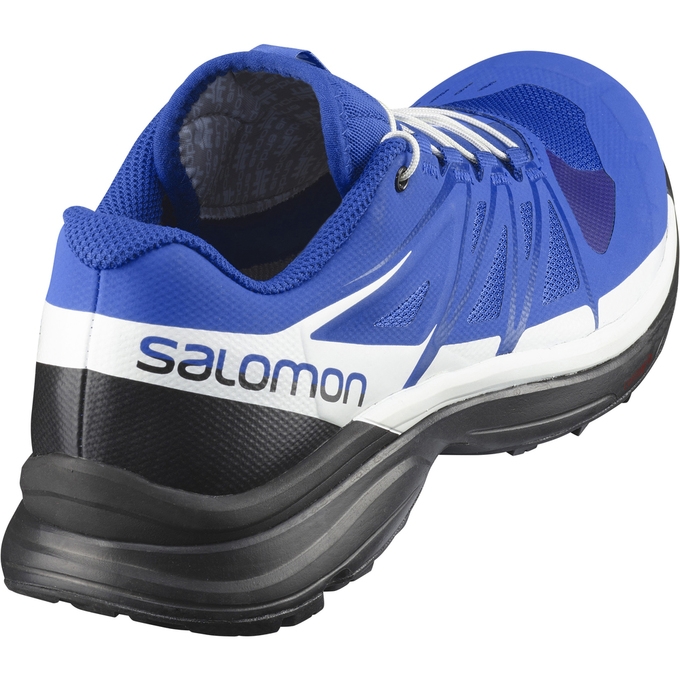 Tenis Para Trail Running Salomon WINGS PRO 3 Hombre Negros Grises Naranjas | MX-087TJPM