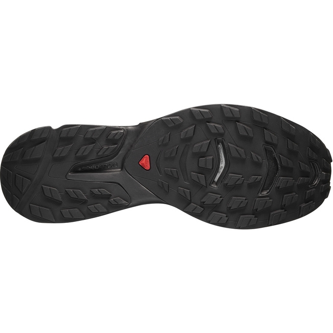 Tenis Para Trail Running Salomon WINGS PRO 3 Hombre Negros Grises Naranjas | MX-087TJPM