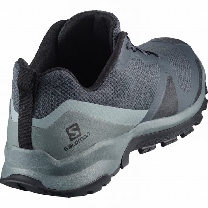 Tenis Para Trail Running Salomon XA COLLIDER Hombre Azules Oscuro Negros | MX-864WDHF