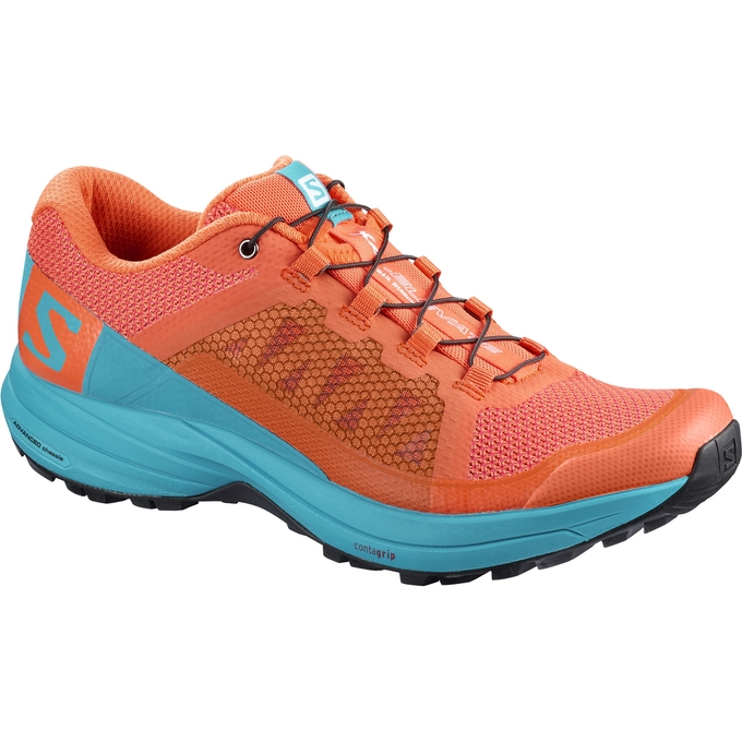 Tenis Para Trail Running Salomon XA ELEVATE W Mujer Naranjas Azules | MX-076YNOU