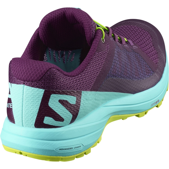 Tenis Para Trail Running Salomon XA ELEVATE W Mujer Morados Oscuro Azules | MX-170KWNO