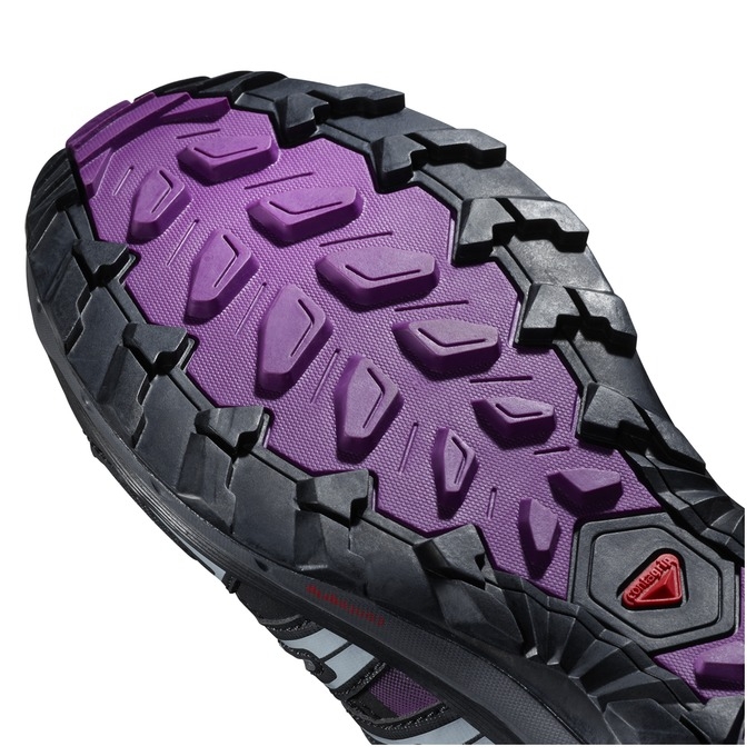 Tenis Para Trail Running Salomon XA LITE W Mujer Negros Morados | MX-197IAKT