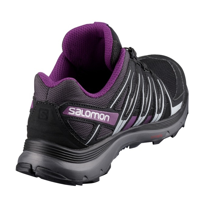 Tenis Para Trail Running Salomon XA LITE W Mujer Negros Morados | MX-197IAKT