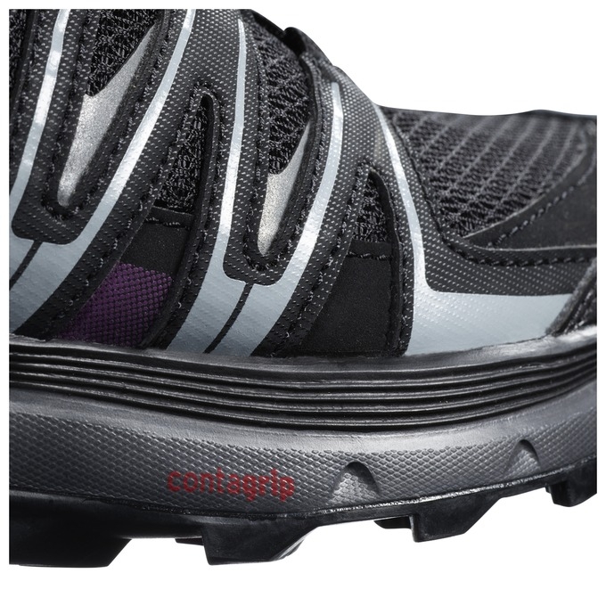 Tenis Para Trail Running Salomon XA LITE W Mujer Negros Morados | MX-197IAKT