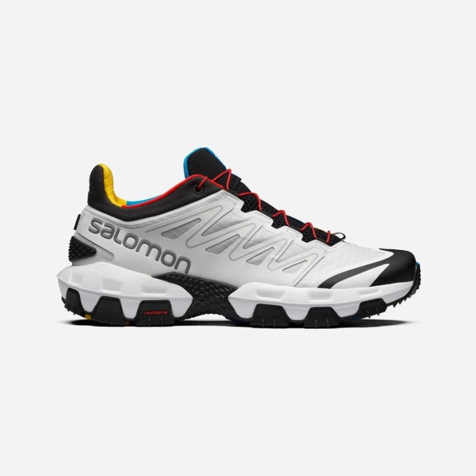 Tenis Para Trail Running Salomon XA PRO STREET Hombre Blancos Negros | MX-068ZQOE