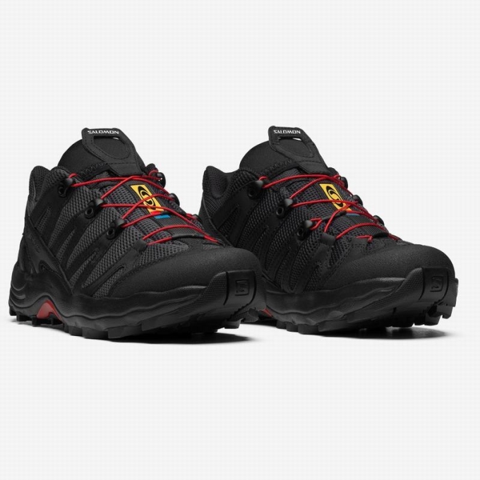 Tenis Para Trail Running Salomon XA PRO 1 Hombre Negros Rojos | MX-149YFAZ