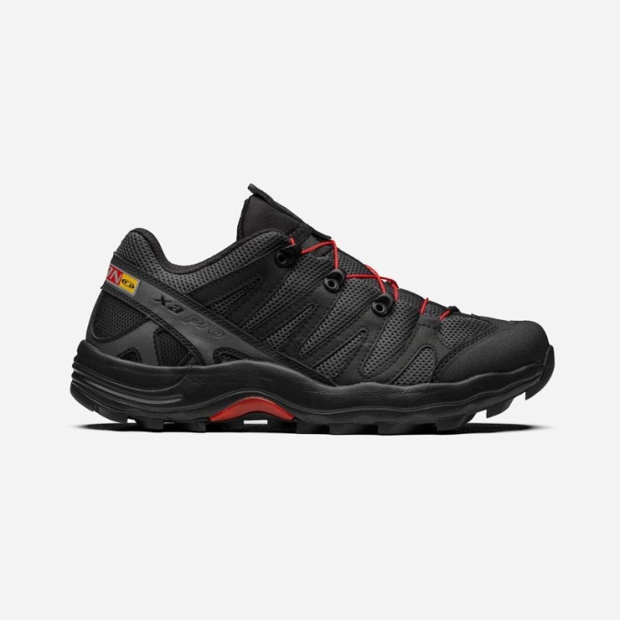 Tenis Para Trail Running Salomon XA PRO 1 Hombre Negros Rojos | MX-149YFAZ