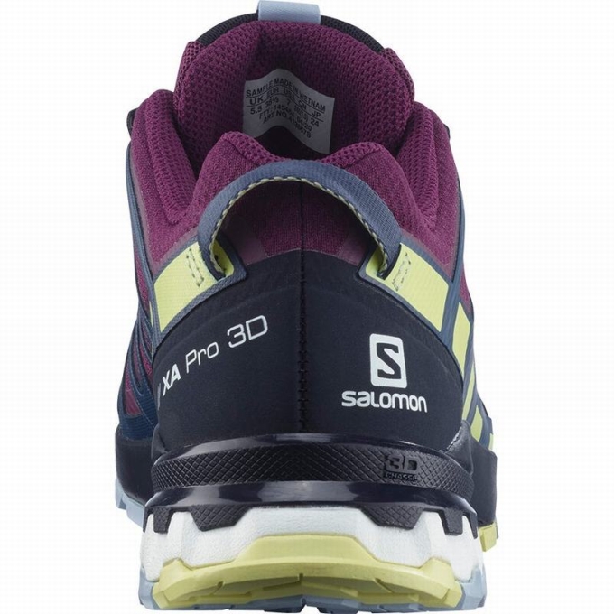 Tenis Para Trail Running Salomon XA PRO 3D V8 GORE-TEX Mujer Morados | MX-158PIJO