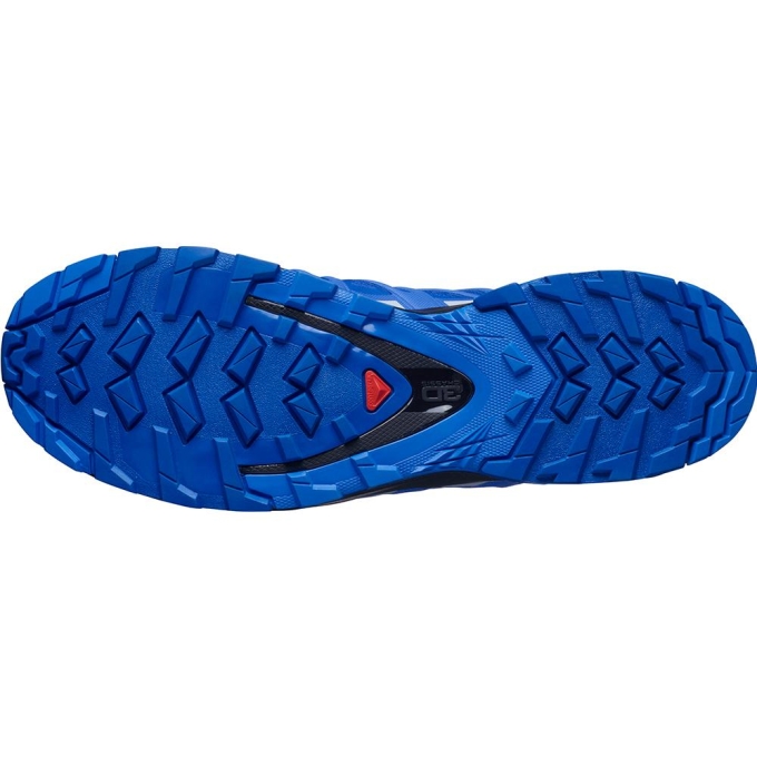 Tenis Para Trail Running Salomon XA PRO 3D V8 GORE-TEX Hombre Azul Marino | MX-186UKSV