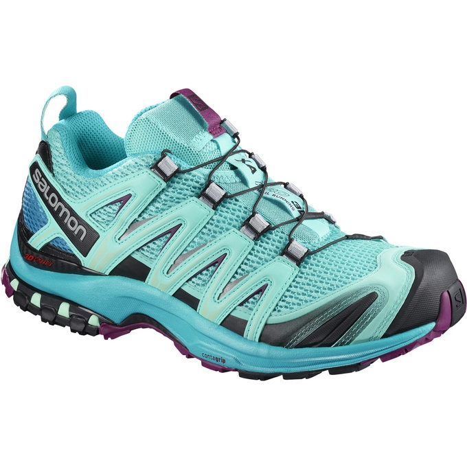 Tenis Para Trail Running Salomon XA PRO 3D W Mujer Azules | MX-256CYML