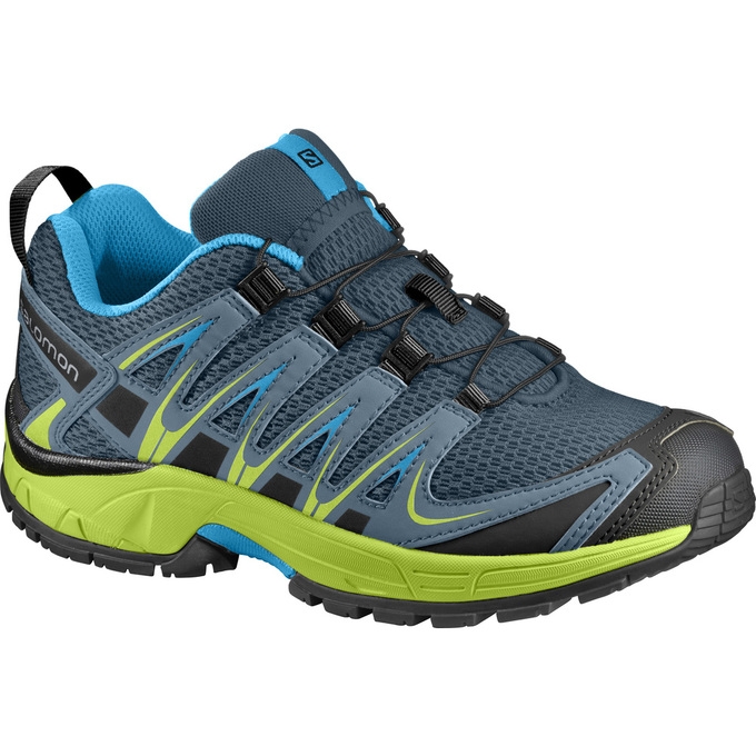 Tenis Para Trail Running Salomon XA PRO 3D J Niños Turquesa Oscuro | MX-271ZNGE