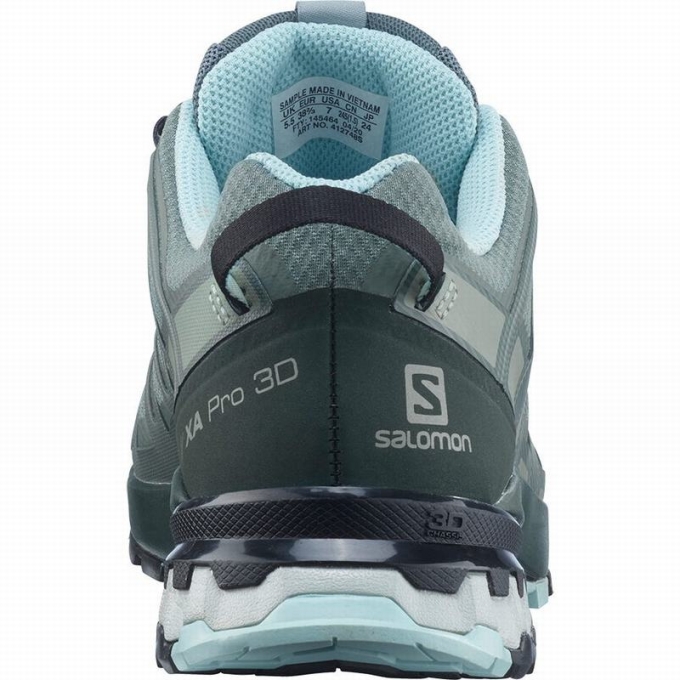 Tenis Para Trail Running Salomon XA PRO 3D V8 GORE-TEX Mujer Verdes | MX-291FSDR